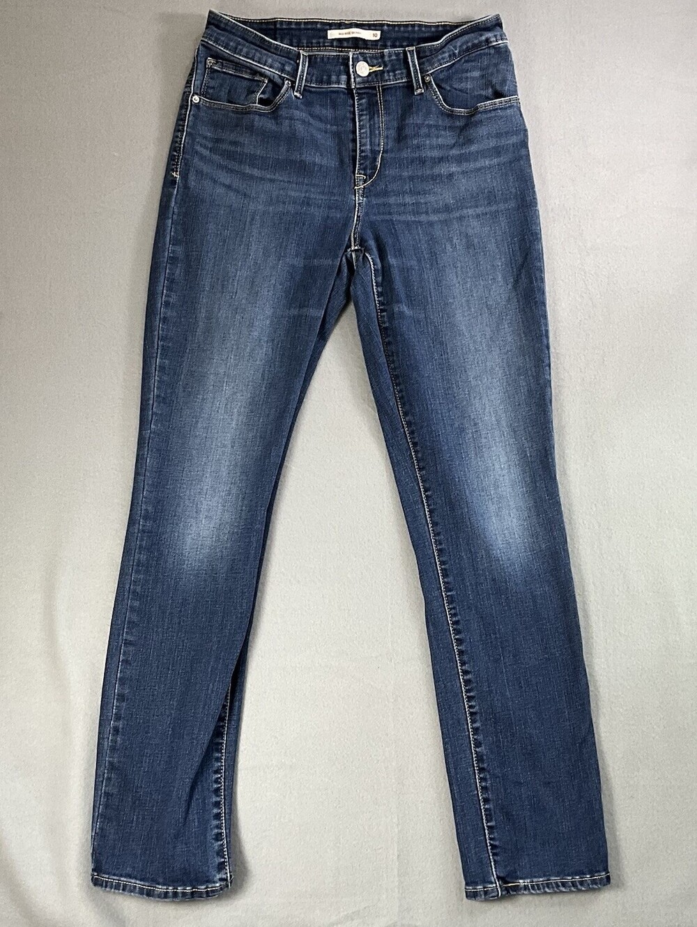 Levi's Mid Rise Skinny Jeans Womens Size 10 Blue Stretch Denim 711 Style